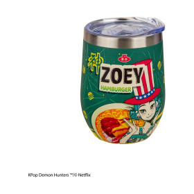 Cinereplicas: k-pop Demon Hunters - Zoey Hamburger Travel mug (Cr4388)