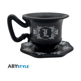 Abysse: Death Note - l's cup 3d mug With Saucer (Abymuga618)
