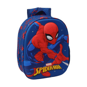 Safta: Spiderman - 3d Backpack With led Lights (33cm) (622673892)