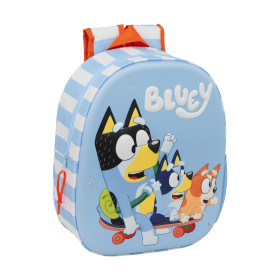 Safta: Bluey - 3d Backpack With led Lights (33cm) (622674892)