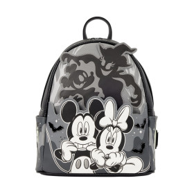 Loungefly Disney: Mickey & Minnie Ghost Light up Glow Mini Backpack (Wdbk4679)