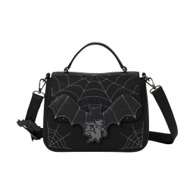 Loungefly Disney: Mickey & Minnie Spiderweb and Bats Crossbody bag (Wdtb3561)