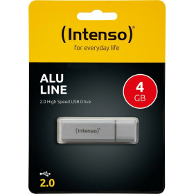 Intenso alu Line 4gb usb Stick 2.0 Silver (3521452) (Inte3521452)