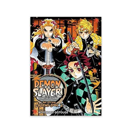 Viz Demon Slayer: Kimetsu no Yaiba - the Official Coloring Book 2 Paperback Manga