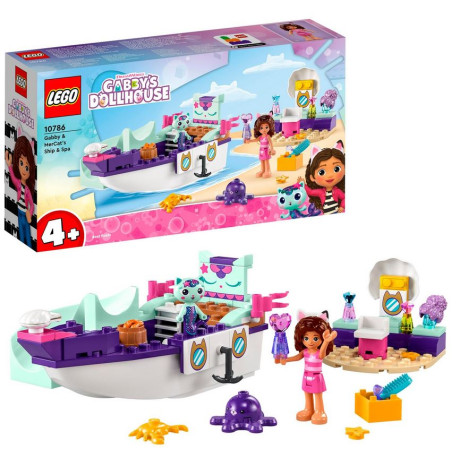 Lego® Gabbys Dollhouse: Gabby and Mercat’s Ship and spa (10786)