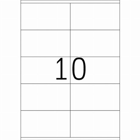 Herma Ετικέτες λευκές 105x57