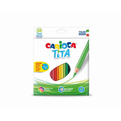 Ξυλομπογιές Carioca 42794 "Tita" 24 τμχ