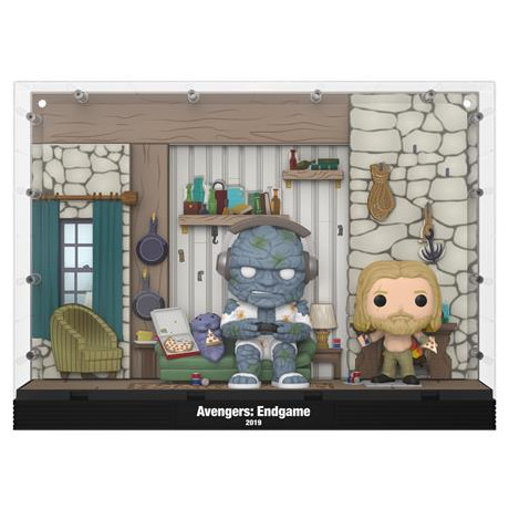Funko Pop! Moments Deluxe: Endgame - Thor’s House (Miek/korg/thor) #05 Vinyl Figure