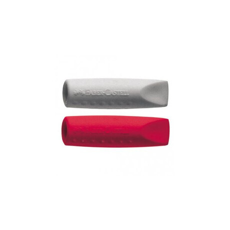 Σετ 2 γόμες καπάκι Faber Castell "Grip 2001" Color