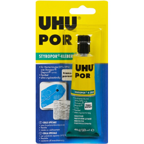 Κόλλα Uhu Polysterene (Por) 50ml