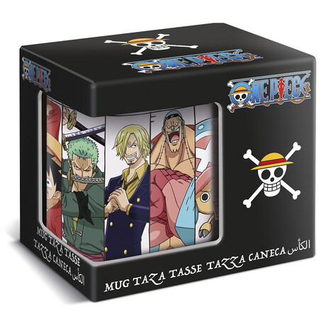 Stor one Piece - Crew Battle Ceramic mug in Gift box (325ml)