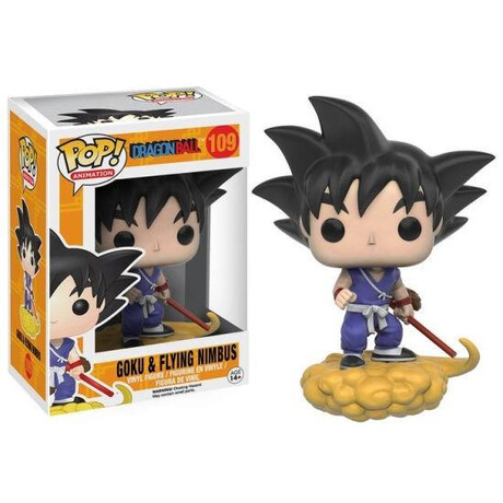 Funko Pop! Animation: Dragon Ball z - Goku  Flying Nimbus #109 Vinyl Figure