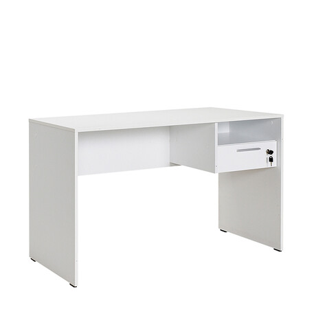 Γραφείο Concept Megapap σε Χρώμα Λευκό 120x60x75εκ.