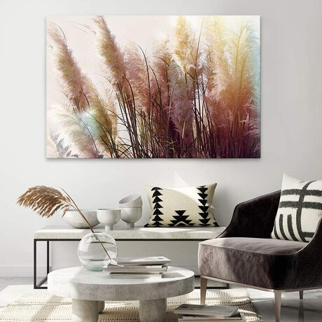 Πίνακας σε Καμβά "soft Pampas" Megapap Ψηφιακής Εκτύπωσης 90x60x3εκ.