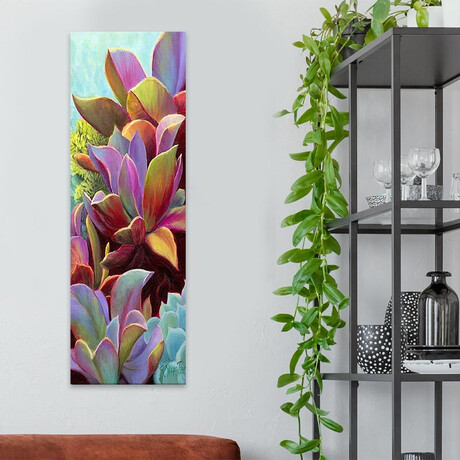 Πίνακας σε Καμβά "underwater Plants" Megapap Ψηφιακής Εκτύπωσης 30x90x3εκ.