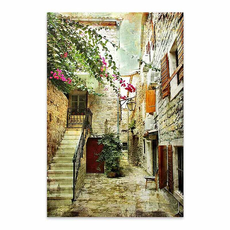 Πίνακας σε Καμβά "picturesque Neighborhood" Megapap Ψηφιακής Εκτύπωσης 40x60x3εκ.
