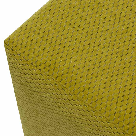 Σκαμπώ Ranma Megapap Υφασμάτινο Χρώμα Λαδί 40x40x40εκ.