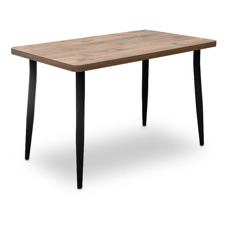 Τραπέζι Levico Megapap mdf - Μεταλλικό Χρώμα Ακακίας 120x70x75εκ.