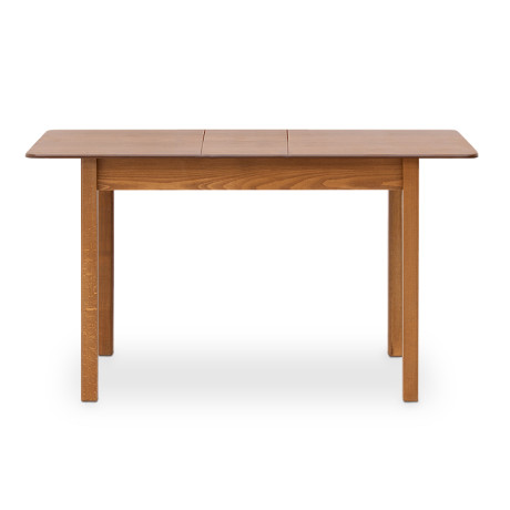 Τραπέζι Bergen Megapap Μασίφ Ξύλο-mdf Επεκτεινόμενο Χρώμα Καρυδί 120/150x68x77εκ.