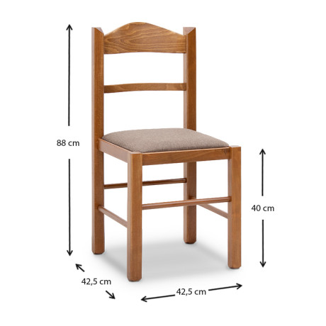 Σετ Τραπεζαρίας Bergen-Virginia Megapap 5 τμχ Μασίφ Ξύλο-mdf με Επεκτεινόμενο Τραπέζι 120/150x68x77εκ.