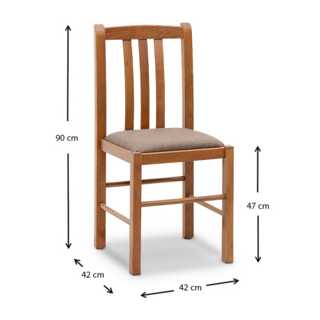 Σετ Τραπεζαρίας Adare Megapap 5 τμχ Μασίφ Ξύλο - mdf με Επεκτεινόμενο Τραπέζι 140/180x78x77εκ.