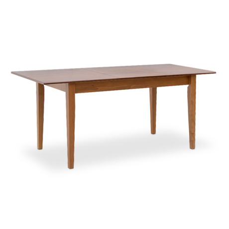 Σετ Τραπεζαρίας Adare-Francis Megapap 5 τμχ Μασίφ Ξύλο-mdf με Επεκτεινόμενο Τραπέζι 140/180x78x77εκ.