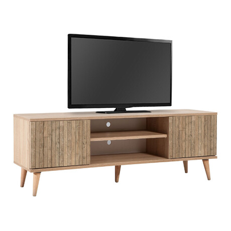 Έπιπλο Τηλεόρασης Soho Megapap από Μελαμίνη Χρώμα Sonoma 148x40x50 εκ.