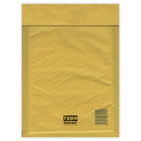 Φάκελος Με Φυσαλίδες Typotrust Καφέ 12x21cm No 2/B 3072