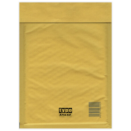 Φάκελος Με Φυσαλίδες Typotrust Καφέ 30x44cm No 9/J 3079