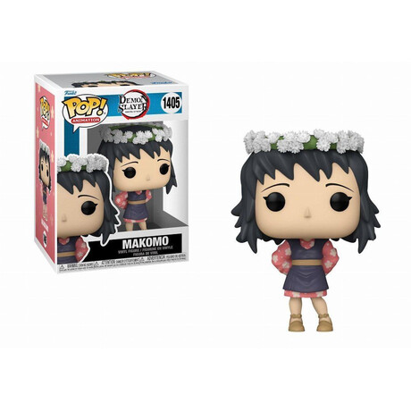 Funko Pop! Animation: Demon Slayer: Kimetsu no Yaiba - Makomo (Flower Headdress) #1405 Vinyl Figure
