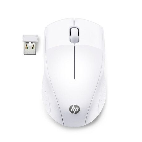 Hp Wireless Mouse 220 (Snow White) (7kx12aa) (Hp7kx12aa)
