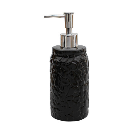 Estia Αντλια Σαπουνιου Dolomite 360ml Μαυρη