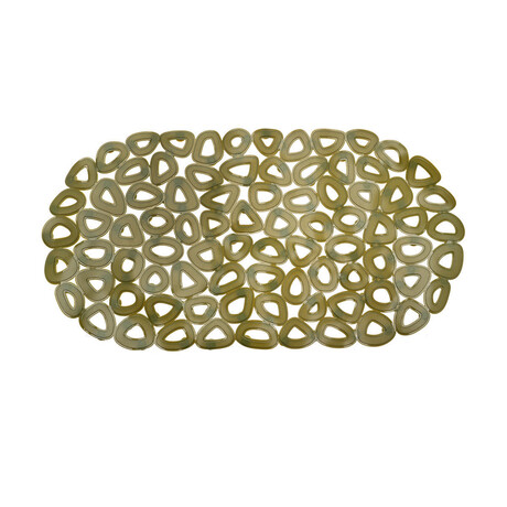 Estia Αντιολισθητικο Μπανιερας eco Olive Series 68x35cm Ανακυκλωμενο pvc Λαδι