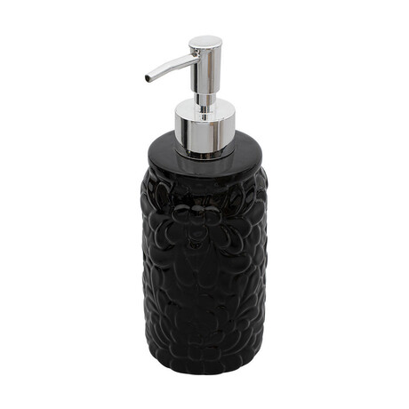Estia Αντλια Σαπουνιου Dolomite 360ml Μαυρη