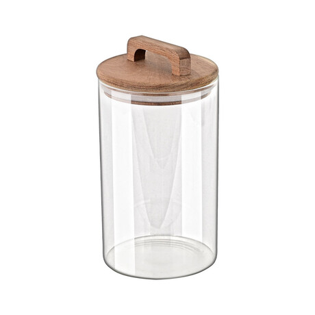 Estia Δοχειο Αποθηκευσης Acacia Γυαλινο 1000ml 10x10x19cm