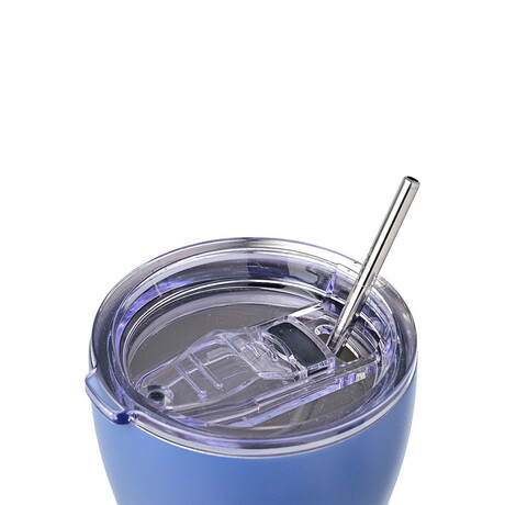 Estia Θερμος Coffee mug Save the Aegean 350ml Denim Blue