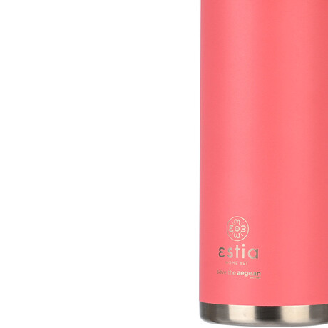 Estia Θερμος Travel Chug Save the Aegean 500ml Fusion Coral