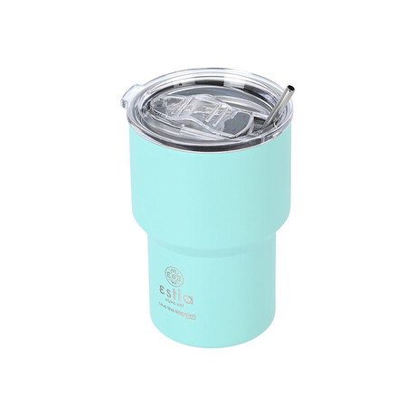 Estia Θερμος mug Lite Save the Aegean 400ml Bermuda Green