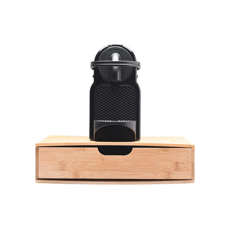 Estia Θηκη για Καψουλες Espresso Bamboo Essentials Συρταρωτη με 5 Ρυθμιζομενες Θεσεις