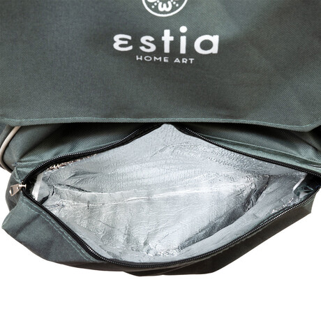 Estia Καροτσι Λαικης Ecomax Υφασματινο 40lt Γκρι Estia Καροτσι Λαικης Ecomax Υφασματινο 40lt Γκρι