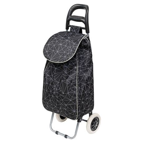Estia Καροτσι Λαϊκης lux Υφασματινο 36lt Black