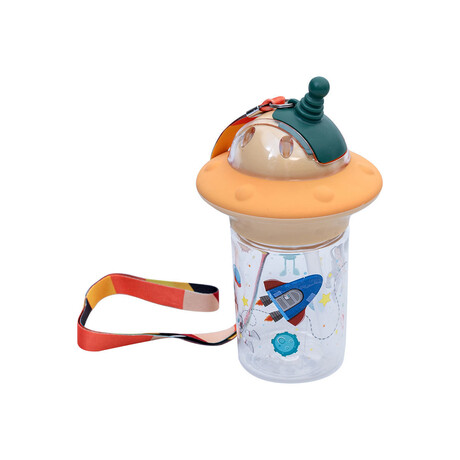 Estia Παγουρι Παιδικο Astro Πλαστικο 450ml Beige