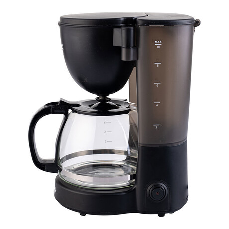 Estia Καφετιερα Φιλτρου Black Plus Πλαστικη 750w με Γυαλινη Κανατα 1.25lt