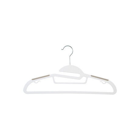 Estia Κρεμαστρα Ρουχων Αντιολισθητικh με Εγκοπες Πλαστικη Λευκη σετ 3 Τem. Estia Κρεμαστρα Ρουχων Αντιολισθητικh με Εγκοπες Πλαστικη Λευκη σετ 3 Τem.