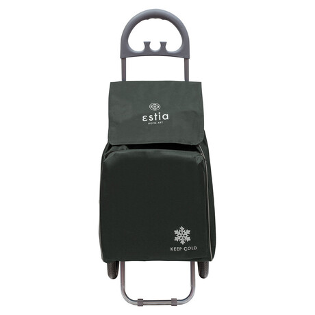 Estia Καροτσι Λαικης Ecomax Υφασματινο 40lt Γκρι Estia Καροτσι Λαικης Ecomax Υφασματινο 40lt Γκρι