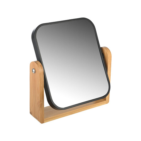 Estia Καθρεφτης Επιτραπεζιος Bamboo Essentials Περιστρεφομενος Διπλης Οψεως
