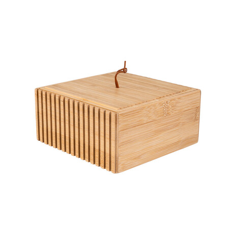 Estia Κουτι Αποθηκευσης και Οργανωσης Bamboo Essentials 15x15x7cm