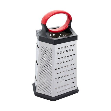 Estia Τριφτης 6 Πλευρων Ανοξειδωτος 25cm με Πλαστικο Δοχειο Estia Τριφτης 6 Πλευρων Ανοξειδωτος 25cm με Πλαστικο Δοχειο