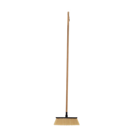 Estia Σκουπα με Κονταρι Bamboo Essentials Black