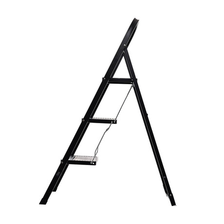 Estia Σκαλοσκαμπο neo Black με 3 Σκαλια 46x71x105cm